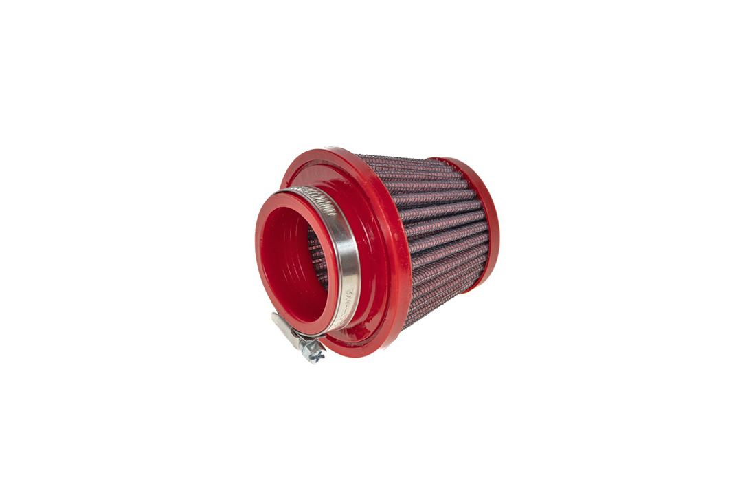 BMC Conical Sport Air Filter, 41 mm Diameter, 60 mm Length; Plastic Cap