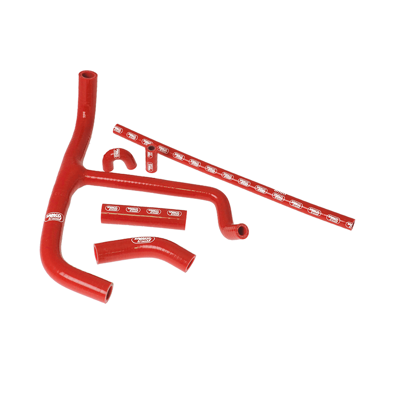 SAMCO SPORT Silicone Hose Kit Red for Husaberg FE450 FE550 FE650 FS450 FS550 FS650 Model Year 2004-2008