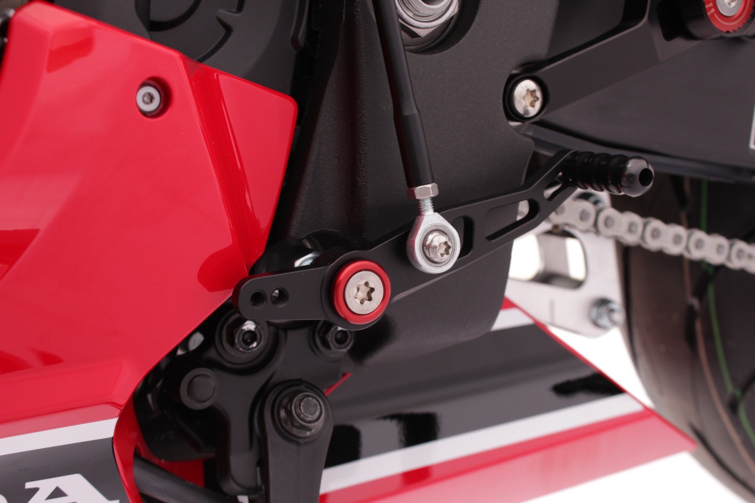 GILLES MUE2 footrestenanlage for Honda CBR1000RR SC77 Black