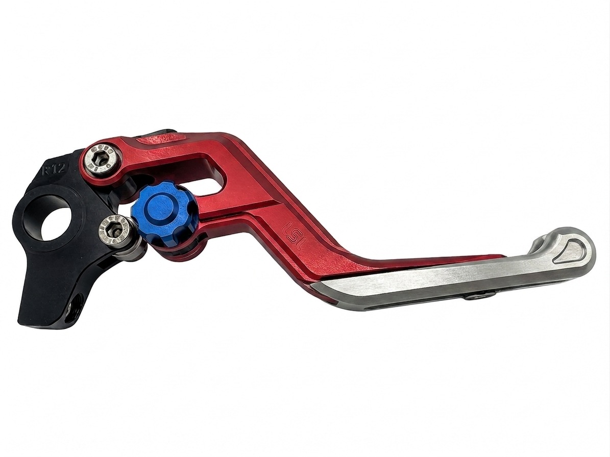 LSL ERGONIA Brake Lever R18R Red/Blue/Silver