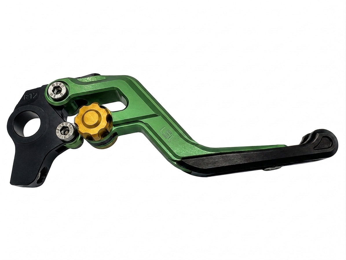LSL ERGONIA Brake Lever R39R Green/Gold/Black