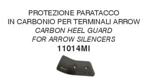 ARROW optional carbon heat protector for various ARROW silencers