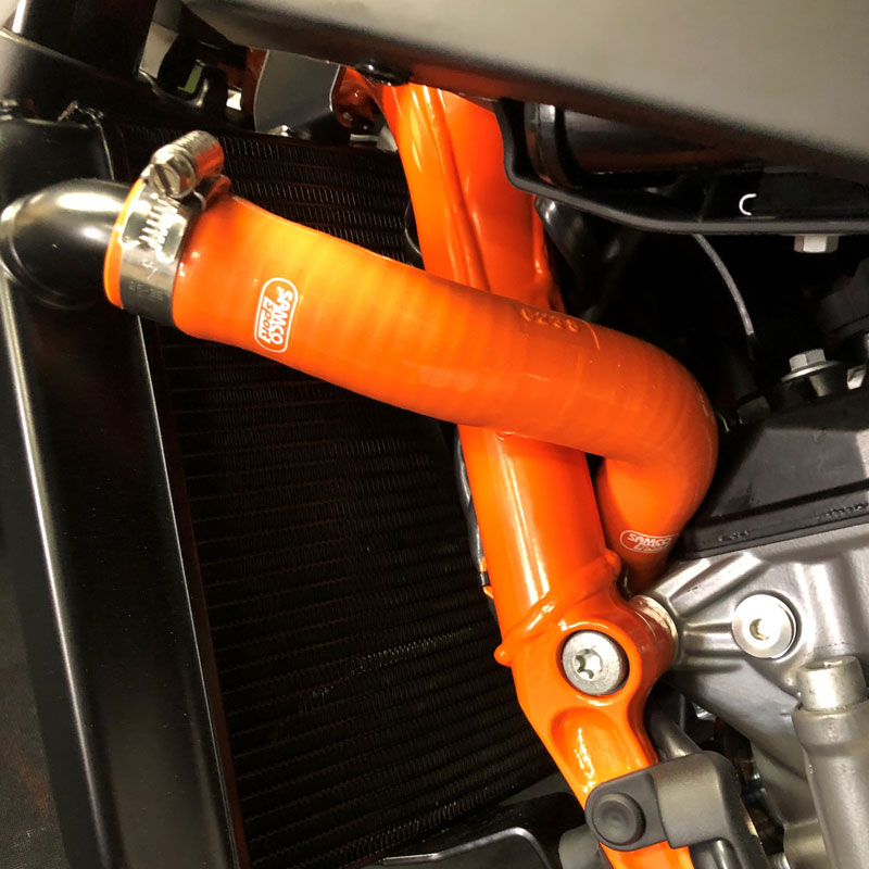 SAMCO SPORT Silicone Hose Kit Orange for KTM 890 Duke R Model Year 2020-2024
