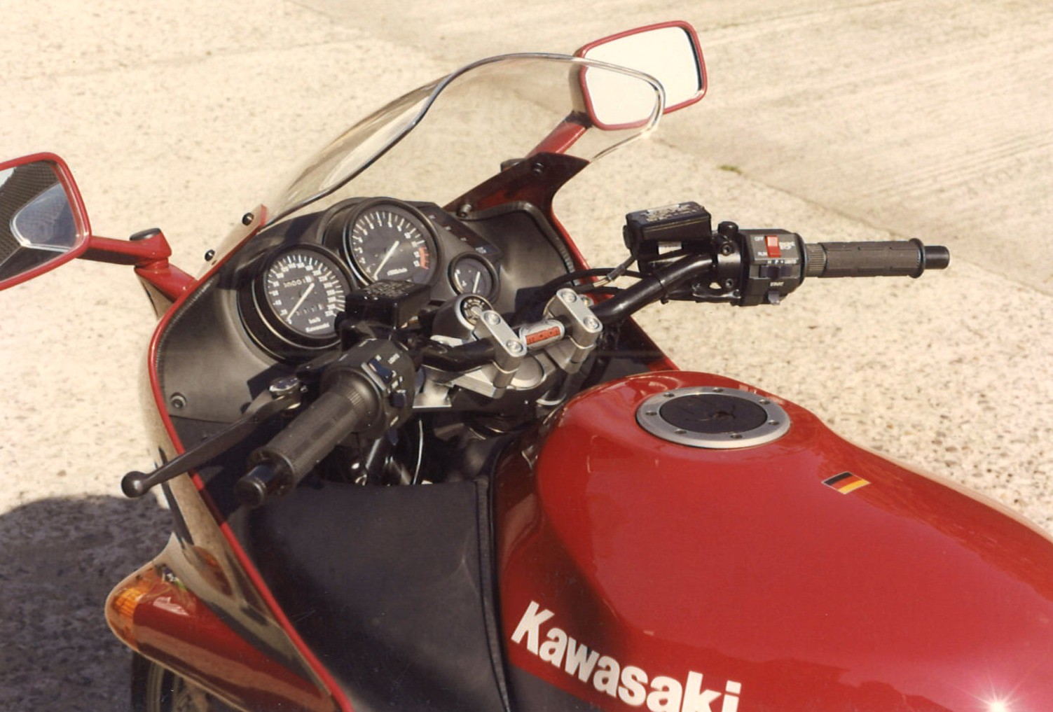 LSL Superbike Kit with Part Certificate for Kawasaki ZZR1100, Type ZXT10C, 1990-1992, silver, (Type A)