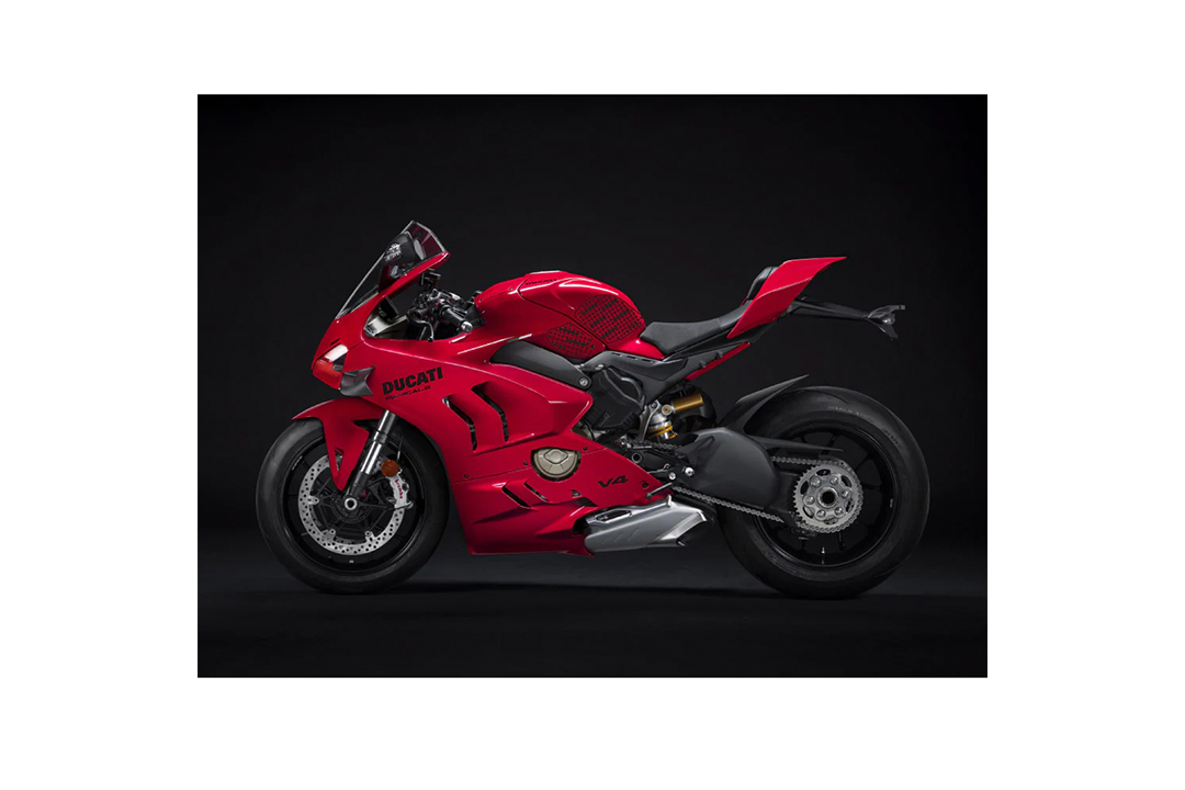 Stompgrip fuel tank Pad clear, Icon, Streetbike fuel tank Kit - fuel tank Sides, for Ducati Panigale V4 2022