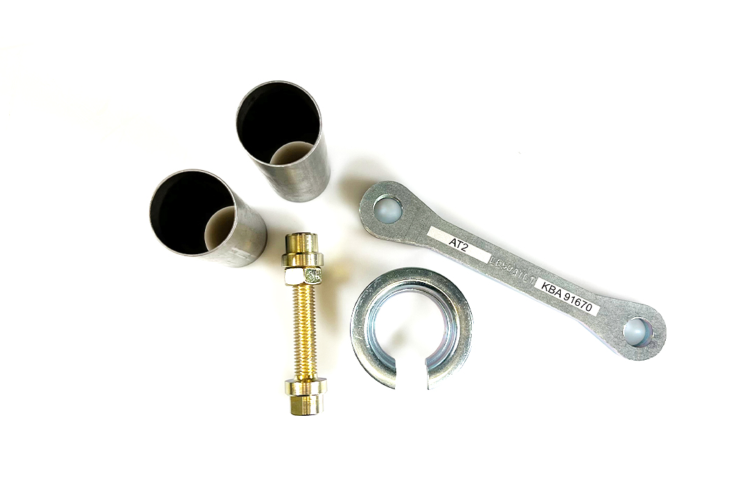 alpha Technik Lowering Kit 35mm for Kawasaki KLE500, Type LE500A; Model Year 1991
