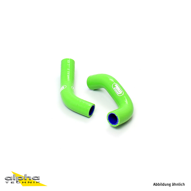 SAMCO SPORT Silicone Hose Kit, Green, for Kawasaki Versys 650 Model Year 2007-2016