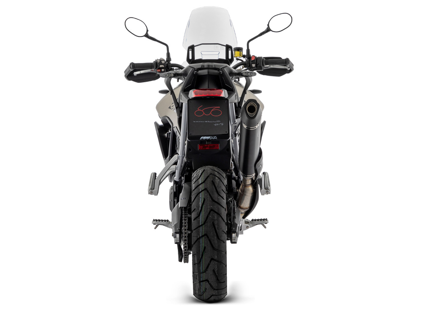 ARROW VELOCE DARK RACING Slip-On with Heat Shield for Triumph Tiger 900 Model Year 2020-