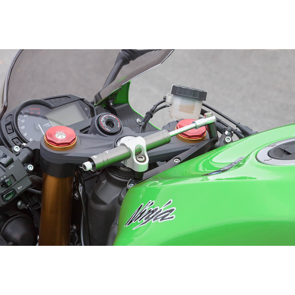 LSL Steering Damper Kit with Part Certificate for ZX-6R 636 ABS, 2013 onwards, titanium