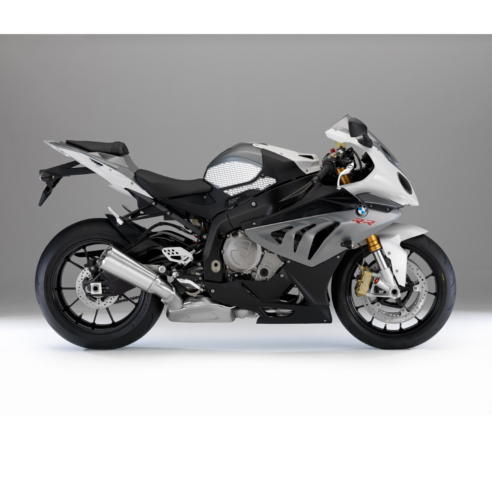 Stompgrip Traction Pads, clear, for BMW HP4, 2013-2015, S1000RR, 2009-2014