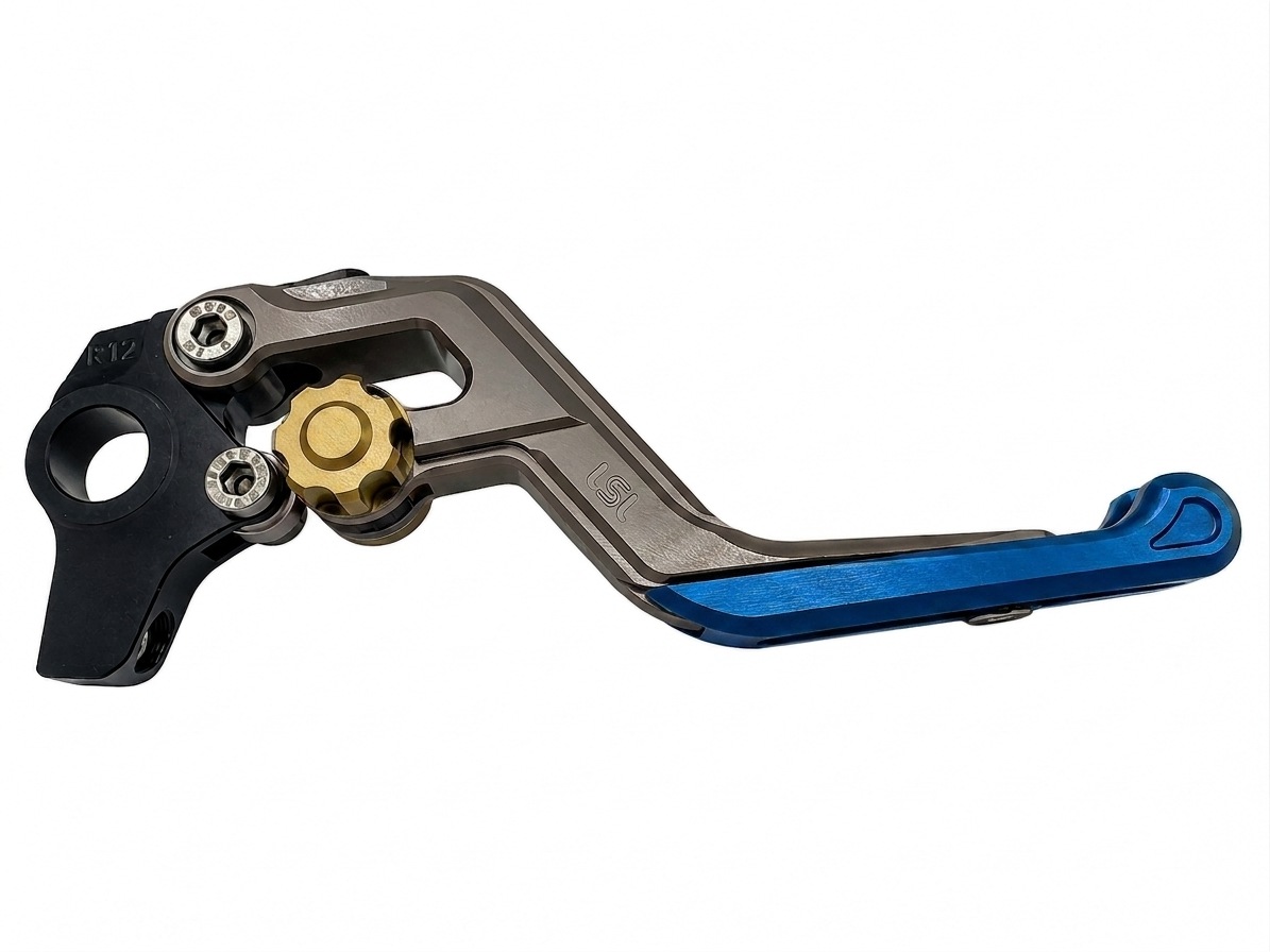 LSL ERGONIA Brake Lever R68R Anthracite/Gold/Blue