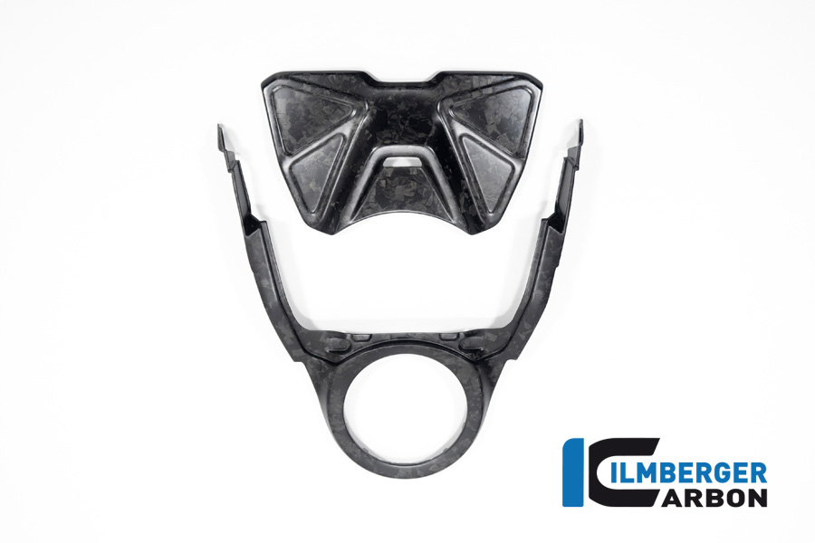 Ilmberger Carbon Upper fuel tank Cover Set, Black Diamond Carbon, matte, BMW R1300GS 2023-