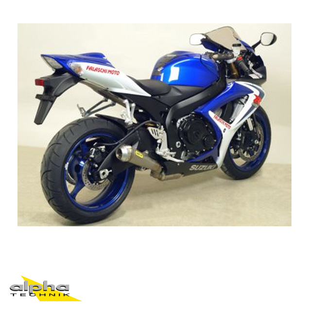 ARROW PRO-RACING Exhaust for GSX-R600 / GSXR750 2006-2007, Stainless Steel