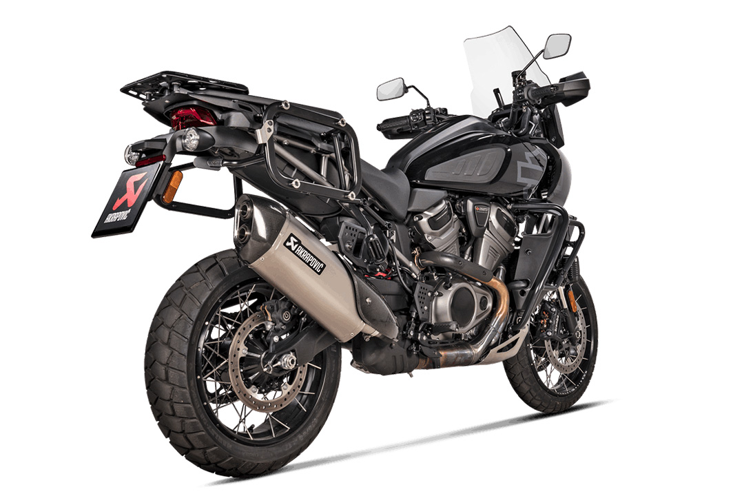 Akrapovic Slip-On Line (Titanium) Exhaust Harley-Davidson Pan America 1250 from model year 2022-