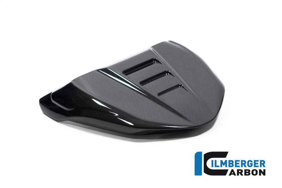Ilmberger Carbon Passenger Seat Cover, Glossy, Ducati Diavel V4, 2023-