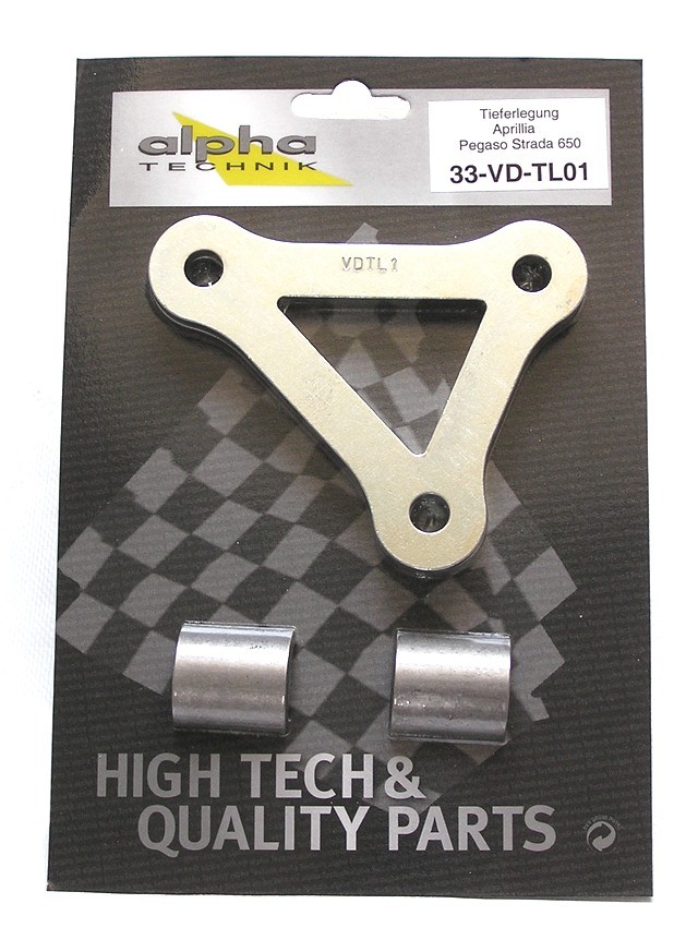 alpha Technik Lowering Kit 38mm Aprilia Pegaso Strada 650; Type VD; Model Year 2005-