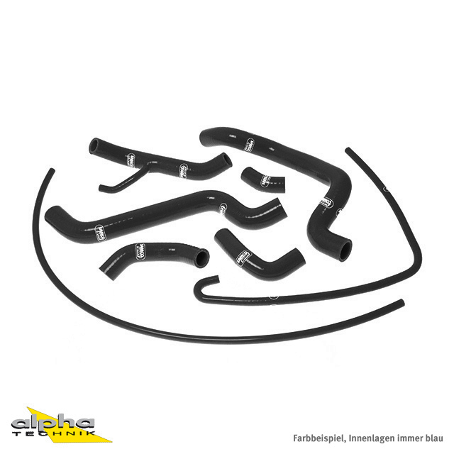 SAMCO SPORT Black Silicone Hose Kit for Ducati 848 1098 R S 1198 R S Model Year 2007-2014