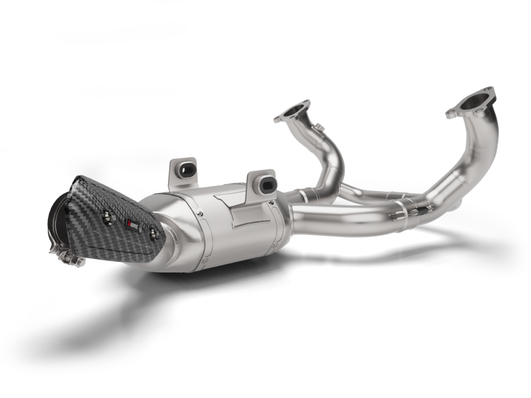 Akrapovic Optional Header (Titanium) for BMW R1300GS / R1300GS Adventure Model Year 2023-2025