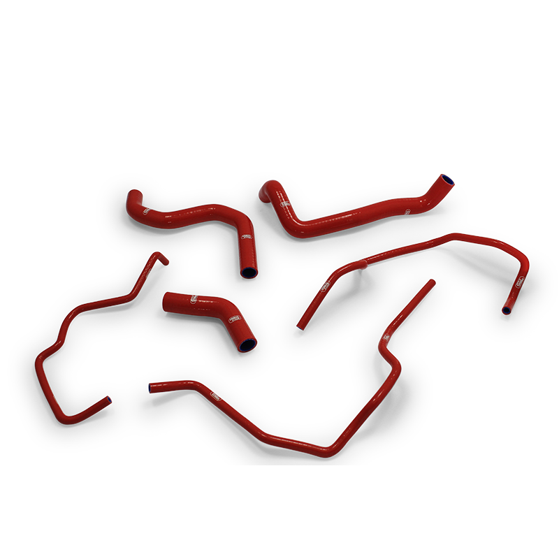 SAMCO SPORT Silicone Hose Kit red for Triumph Street Triple 660 S, 2017-2022 and Street Triple 765 R/S/RS, 2017-2025