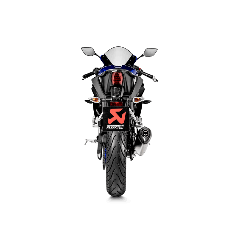 Akrapovic Racing Line (Titanium) for Yamaha YZF-R125 2019-2020, MT-125 2020, YZF-R15 2019-2020