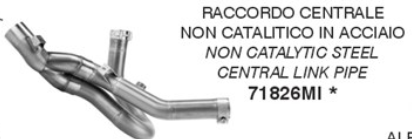 ARROW Racing Headers Stainless Steel for Ducati Monster 890 V2, V2+ 2026-