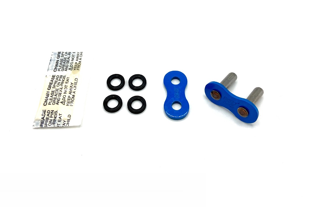 Enuma EK Chain Hollow Rivet Master Link EK 520 MVXZ2 Blue