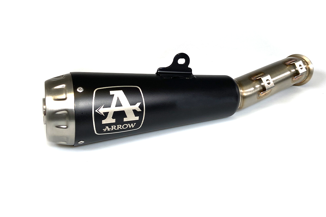 ARROW DARK PRO-RACE Black Stainless Steel Exhaust for KTM 790 Duke 2018- / 890 Duke R 2020-