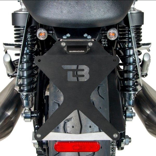 Barracuda flasher light, turn signal S-LED 3 B-LUX with integrated tail and brake light red
