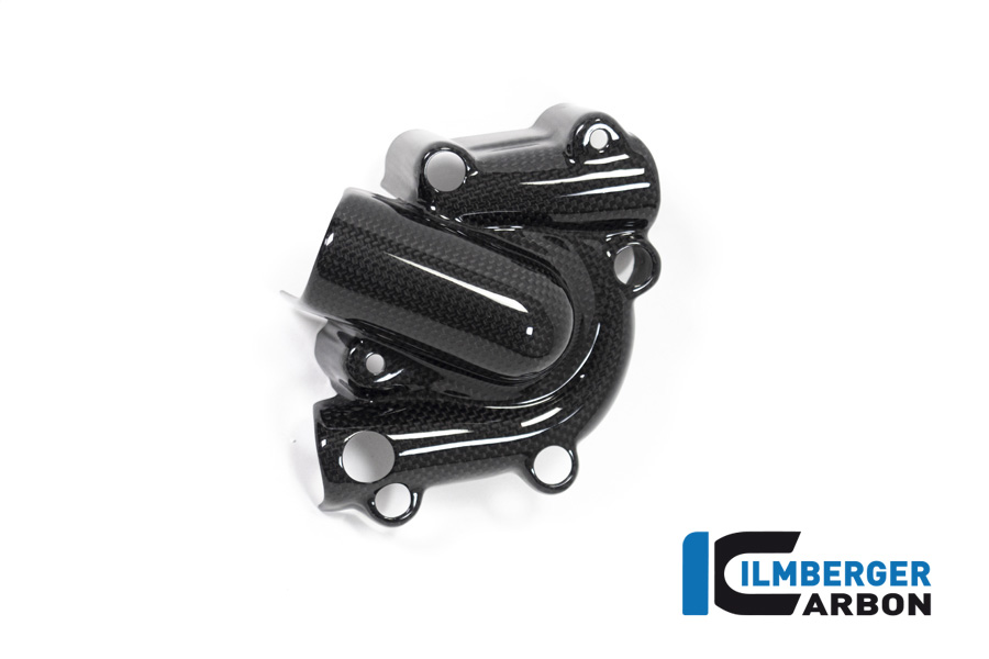 Ilmberger Carbon water-pump cover cover, glossy, Ducati Monster 1200, 1200S 2017-