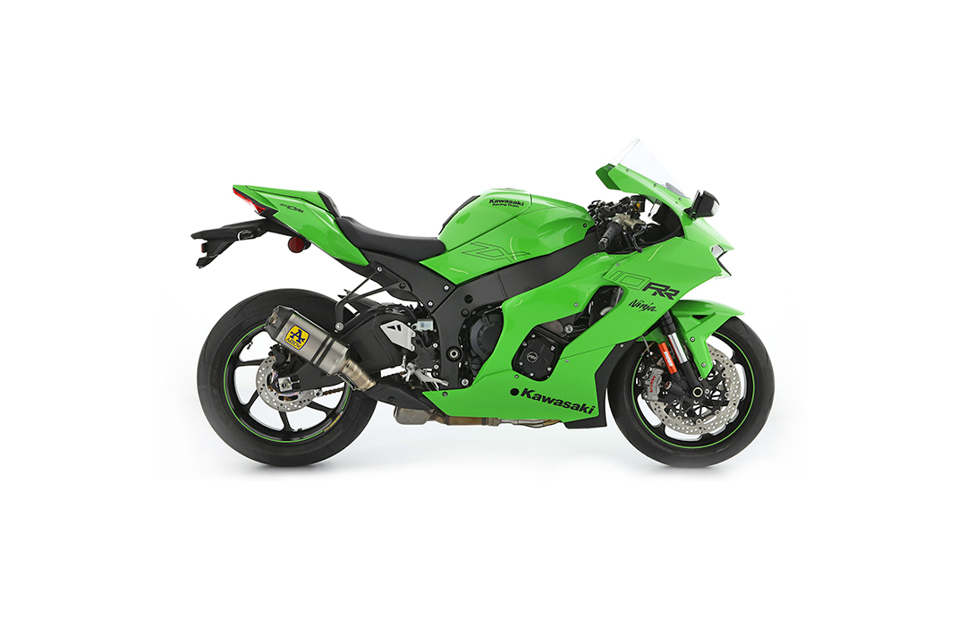 ARROW Exhaust System PRO-RACE COMPETITION HALF SYSTEM for Kawasaki Ninja ZX10RR 2021-, Titanium