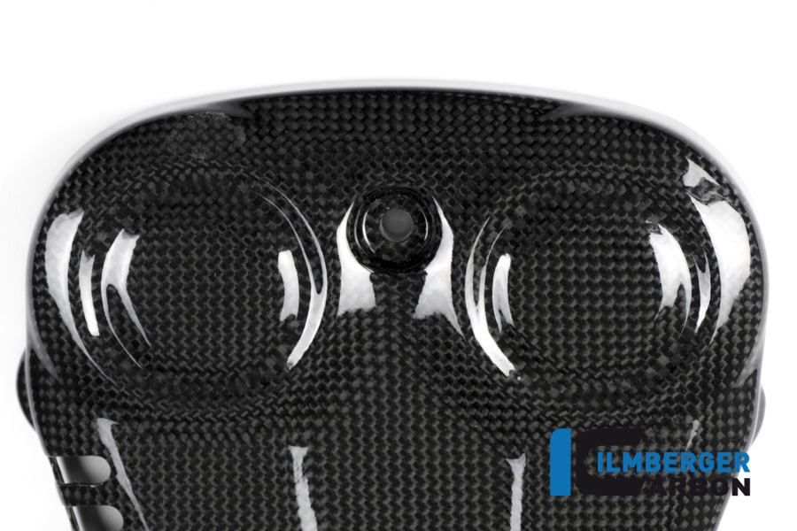 Ilmberger Carbon toothed belt, timing belt cover vertical gloss, Carbon