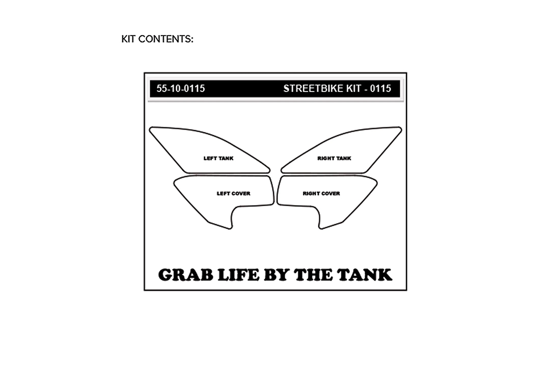 Stompgrip hybrid, Volcano, for BMW S1000XR, 2014-2019