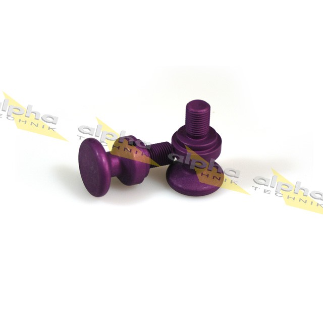 FG Aluminium mounting bush kit M12 x 1.25 mm