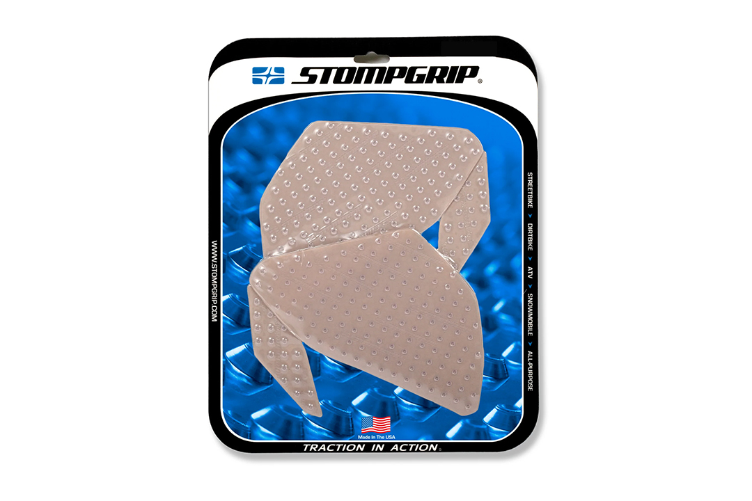 Stompgrip clear, Volcano, for Yamaha YZF-R3, YZF-R25, 2015-2018