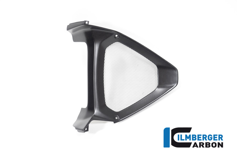 Ilmberger Carbon Belly Pan Central Section / oil radiator Inlet, Matt, Ducati Diavel 1260, 2019-
