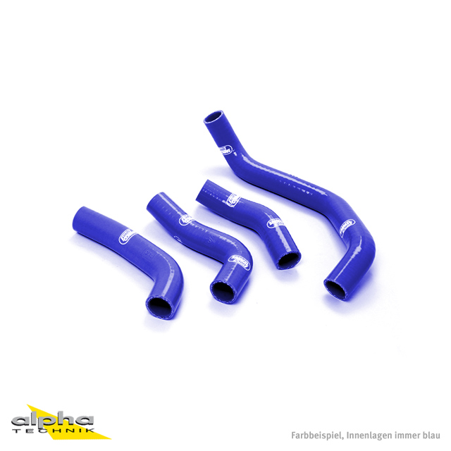 SAMCO SPORT Silicone Hose Kit blue for Kawasaki ZZR1100 Model Year 1993-1998