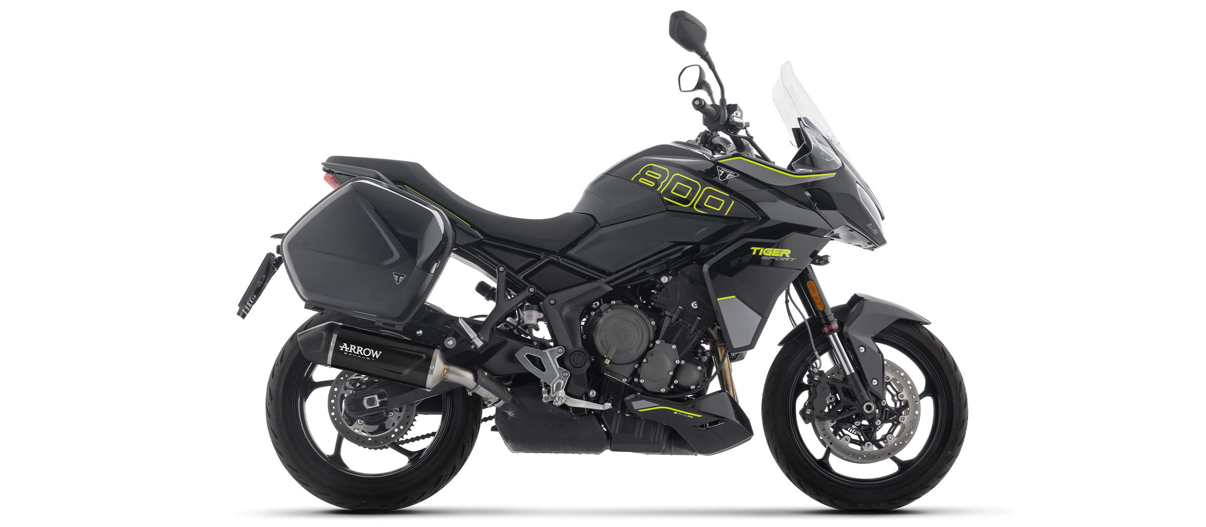 ARROW INDY RACE EVO Titanium Exhaust for Triumph Tiger Sport 800, 2025-