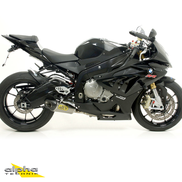ARROW complete exhaust system WORKS COMPETITION EVO, for BMW S1000RR, model year 2009-2014