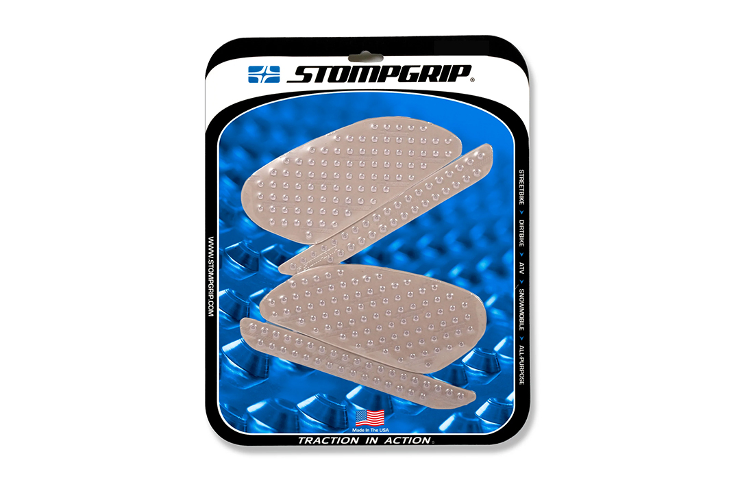 Stompgrip clear, Volcano, for Kawasaki, Ninja 650, Z650, 2017-2025, Z400, 2019-2025