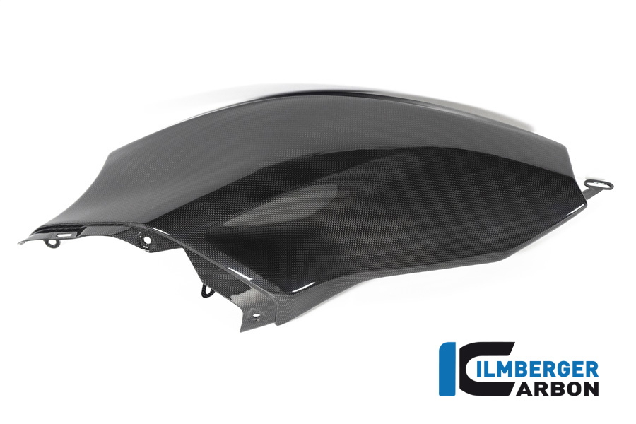 Ilmberger Carbon fuel tank cover left side L/S, glossy, Ducati Diavel 1260, 2019-