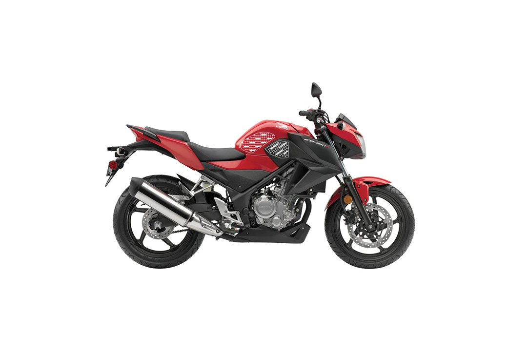Stompgrip hybrid, Volcano, for Honda CB300F, 2015-2018