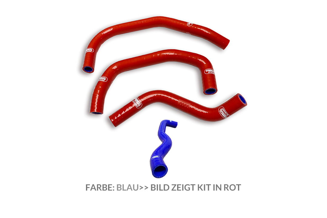 SAMCO SPORT Silicone Hose Kit Blue for Yamaha MT125 / XSR125 / YZF-R125
