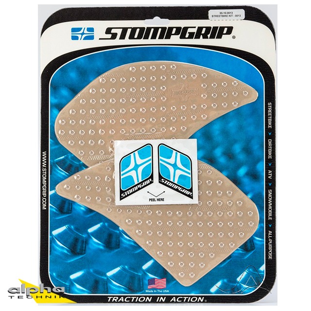 Stompgrip clear, Volcano, for Buell 1125R, XB Models (See compatibility list)