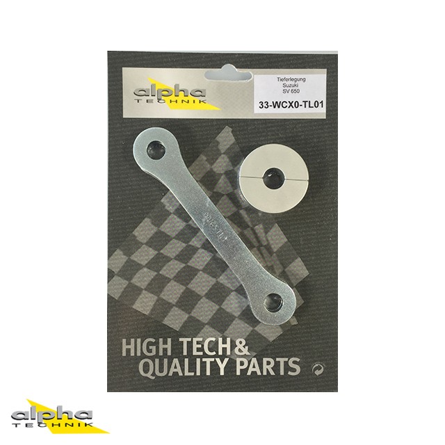 alpha Technik Lowering Kit 35mm Suzuki SV650; Type WCX0, WCX1; Model Year 2016-