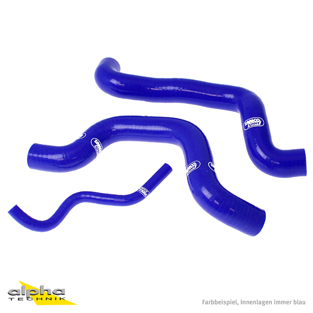 SAMCO SPORT Silicone Hose Kit blue for Suzuki SV650 Model Year 2003-2014