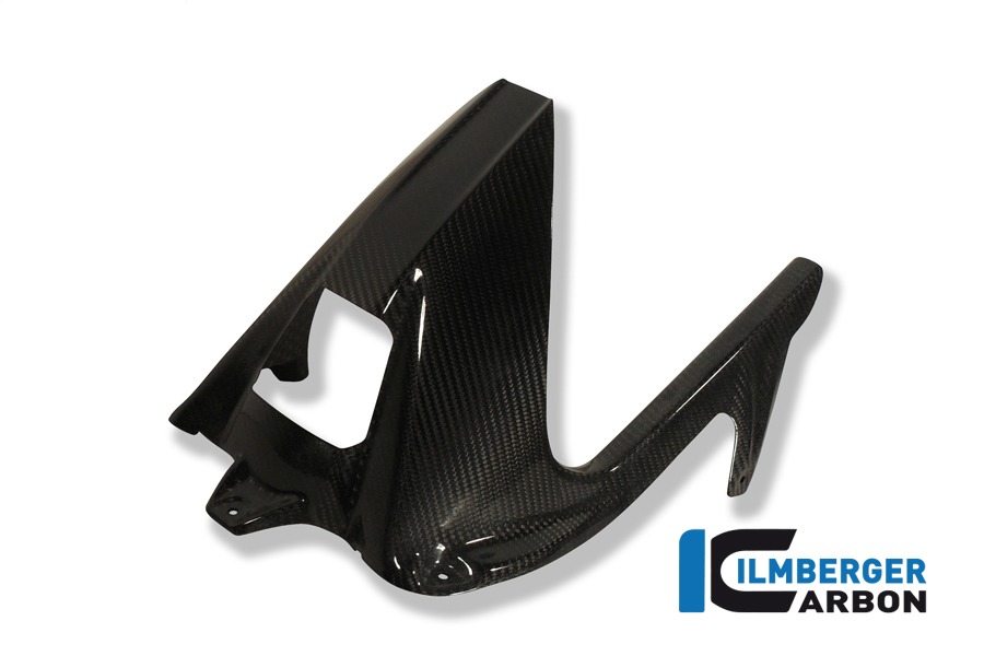 Ilmberger Carbon Mudguard rear with chainguard with ABS, Carbon