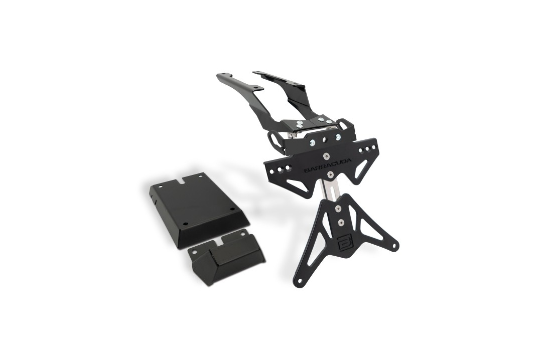 Barracuda Number Plate Holder for Ducati Multistrada V4S from model year 2022- for OEM Indicators