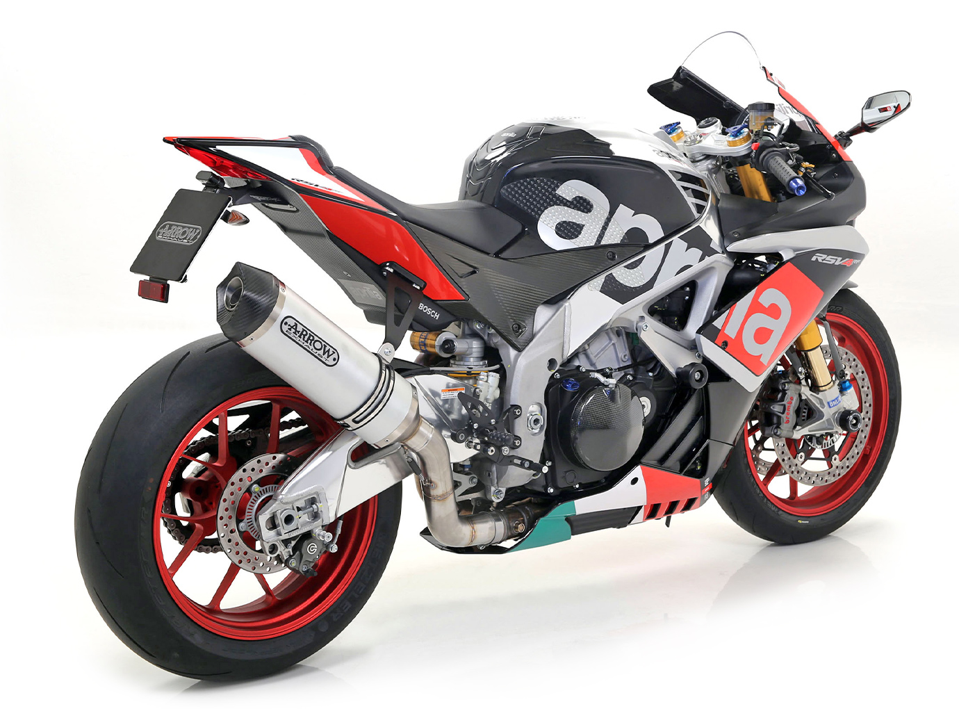 ARROW RACE TECH Exhaust for Aprilia RSV4 / V4R / RSV4RF / Tuono V4 in Aluminium