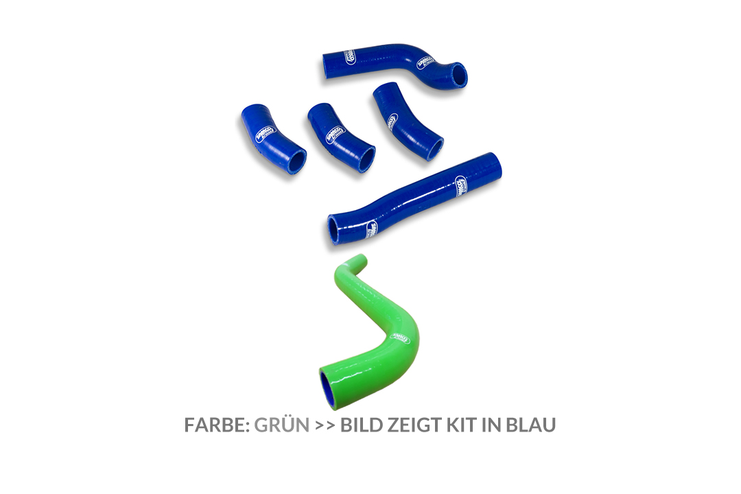 SAMCO SPORT Silicone Hose Kit green for Kawasaki GPZ900R all models