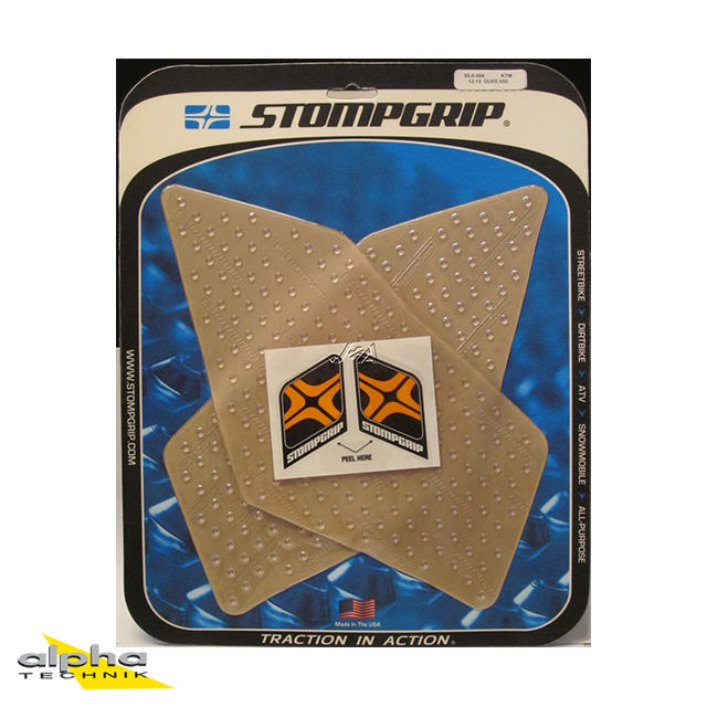 Stompgrip clear, Volcano, for KTM 690 Duke, 2012-2018, 690 Duke R, 2013-2017
